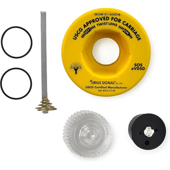 Sirius Signal Service Kit for the C-1004 SOS Electronic Distress Signal