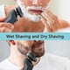 thumbnail image 2 of Compatible with Philips Series 5000 (S5xxx), AquaTouch (S5xxx), PowerTouch (PT8xx, PT7xx), S5000 Integral Head (Silver) electric shaving heads, 2 of 5