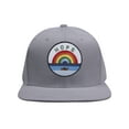 thumbnail image 1 of Top Headwear  Hope with Rainbow Patch Snapback Cap - Grey, 1 of 1