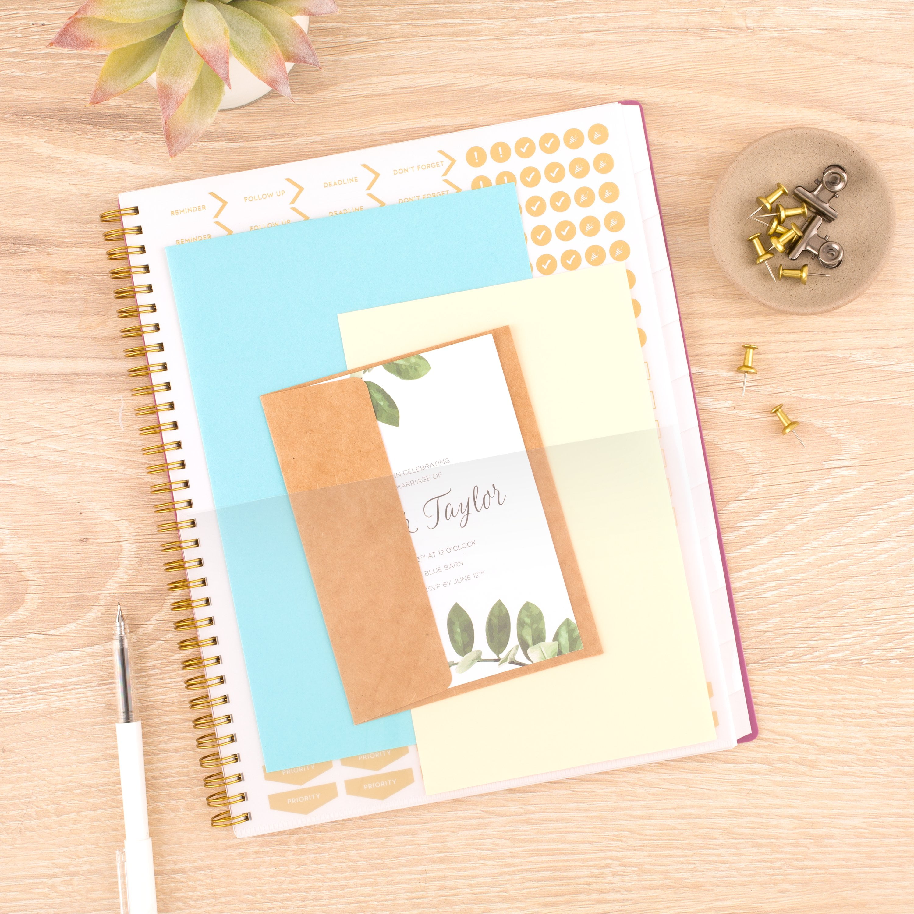 Cambridge WorkStyle Balance 2025 Weekly Monthly Planner, Red Violet, 8.5" x 11"