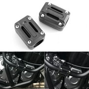 MotorGenic 22mm 25mm Motorcycle Engine Frame Bar Protection Guard Ground Crash Slider Pads
