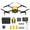 Yellow, variant on SKYROVER X1 Bundle Mini Pro Camera Drone Combo with 3 Batteries, 8K 60fps Vertical Video, 3-Axis Gimbal, 360° Obstacle Sensing, Smart Shot Modes, 96 Mins Flight Time, Yellow