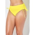 thumbnail image 2 of Swimsuits for All Women's Virtuoso Ruched Side Tie Tummy Control Bikini Bottom, 2 of 6