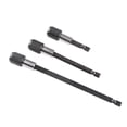 thumbnail image 4 of Almencla 1/4" Hex Shank Bar Socket Screwdriver Bit Holder, Extension Chuck Adapter Set 60mm Black, 4 of 7