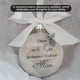 thumbnail image 4 of Inteprter Bola de plumas Ángel en adorno conmemorativo signo decoraciones conmemorativas para papá mamá decoración familiar bola Navidad decoración Decoración del hogar mamá Inteprter HA003103-04, 4 of 6