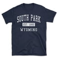 thumbnail image 1 of South Park Wyoming Classic Established Men's Cotton T-Shirt, 1 of 1