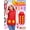 Red, variant on Girls Hooded Heated Vest, 10 Heating Zones 3 Adjustable Temperature Levels Lightweight Thermal Gilet, Winter Warm Heating Vest for Kids School Outdoor Play Christmas Gift (Power Bank Not Included)