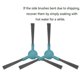 thumbnail image 5 of 10PCS Vacuum Side Brush Kit for ATVEL R80 Base Vacuum Cleaner, 5 of 5