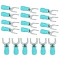 thumbnail image 2 of Insulated Fork Spade Wire Connector,100Pcs Insulated Fork Spade Electrical Crimp Terminal Wire Connector Enhanced Durability, 2 of 14