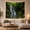 Mossy Waterfall, variant on Multi-Tiered Waterfall Over Moss Boulders in Forest Pool, Serene Watercolor for Nature Lovers, Nature Landscape Art, Housewarming Gift Tapestry Wall Hanging for Bedroom and Living Room