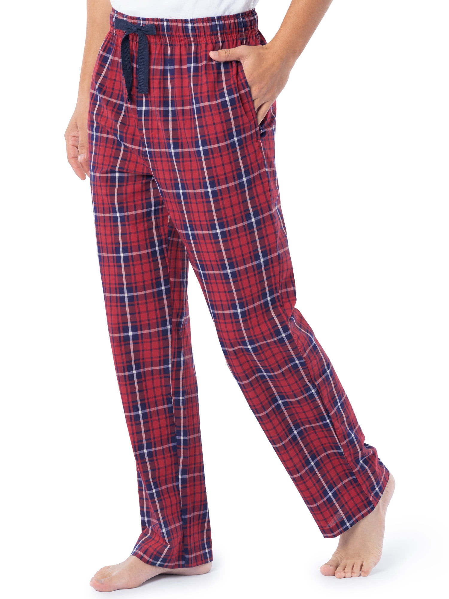 Fruit of the Loom Men's and Big Men's Soft Brushed Woven Sleep Pant, Sizes S-6XL & LT-3XLT