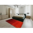 thumbnail image 4 of Ahgly Company Indoor Rectangle Contemporary Red Abstract Area Rugs, 2' x 5', 4 of 6