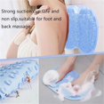 thumbnail image 6 of Rufenpurify Silicone Shower Foot Scrubber Mat, 2025 New Rufen Purify Silicone Back and Foot Shower Scrubber Mat with Wall-Mounted, Non-Slip Suction Cups (Yellow), 6 of 8