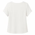 thumbnail image 2 of Blusa George para Mujer, Manga Corta Blanco Talla Ch, 2 of 4