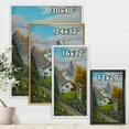 thumbnail image 4 of Designart 'The Path Leading To A House Along Wayside Shrine' Farmhouse Framed Canvas Wall Art Print, 4 of 5