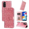 thumbnail image 2 of Funda tipo cartera GANGXUN para Xiaomi Redmi Note 11 4G , diseño girasol, cuero PU, soporte, cierre magnético, tarjetero, 2 of 5