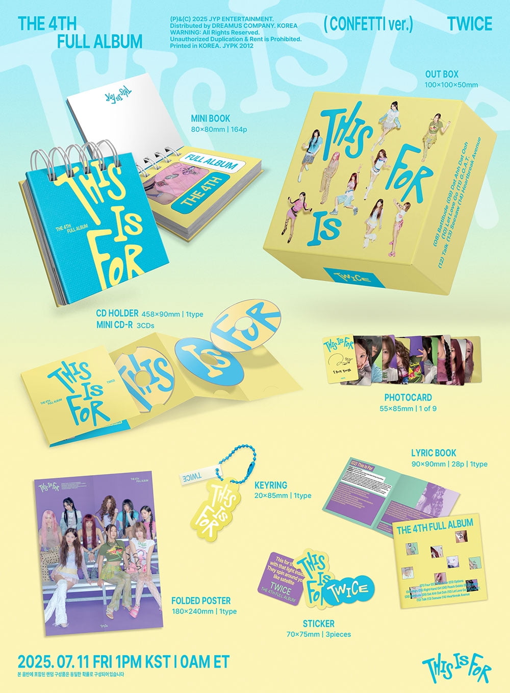 TWICE - [THIS IS FOR] 4th Album POLAROID FOR Version - Walmart.com