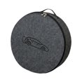 thumbnail image 1 of Bolsa de almacenamiento de cables , estuche de transporte, regalo, portátil, gris, resistente, organizador de accesorios con cierre de cremallera Redondo, 1 of 8