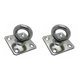 thumbnail image 4 of Toystoory Hebilla de placa de ojo colgante de techo de barco, gancho de suspensión de acero inoxidable, piezas de mantenimiento, Hardware para coche al 6MM 2piezas Toystoory  CBP367187, 4 of 6