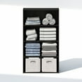 thumbnail image 4 of Furinno REED 4-Tier Closet Organizer Open Shelf Espresso, 4 of 6