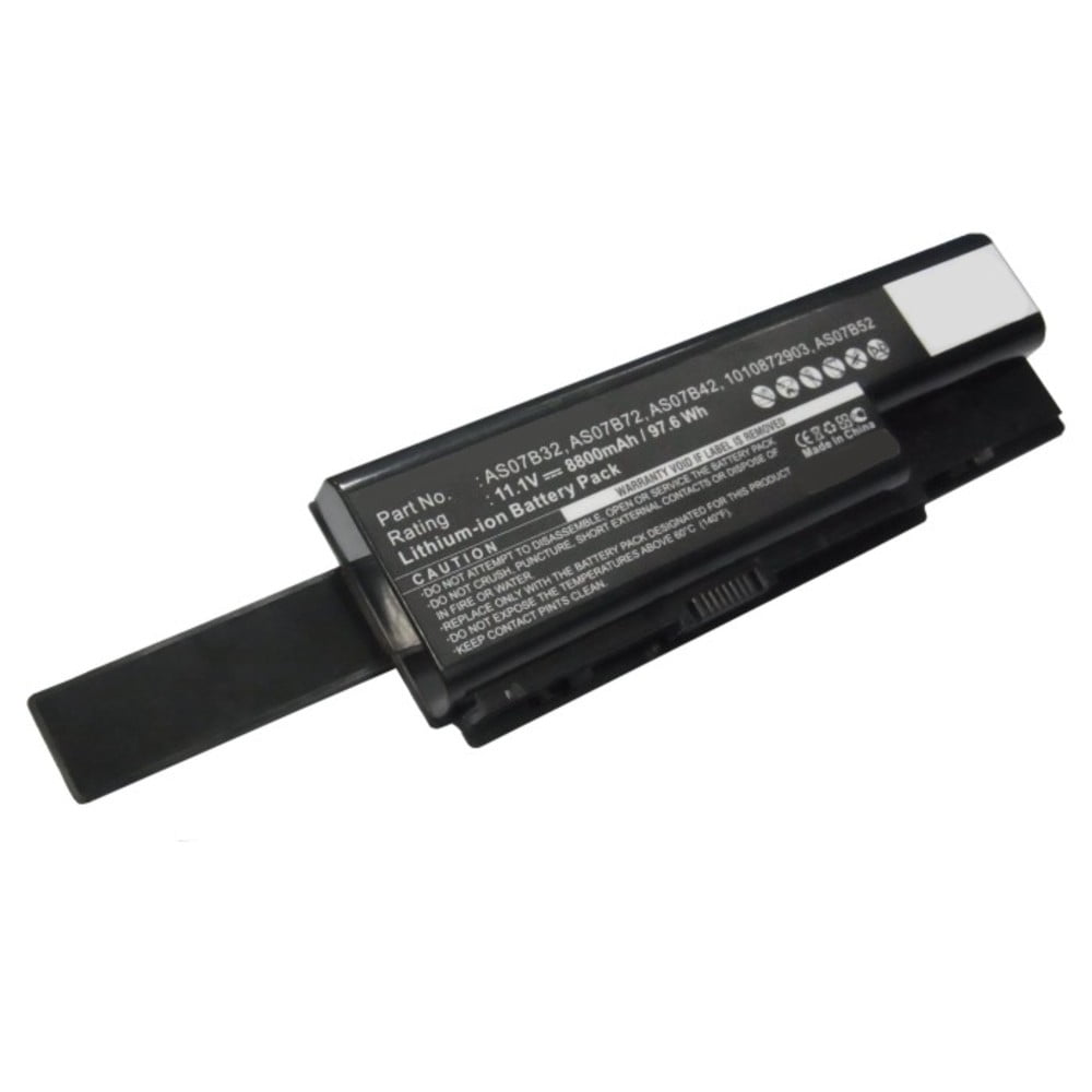 Pathetic Apartment Exchangeable Synergy Digital Laptop Battery, Compatible with Acer Aspire 5920G-302G16N  Laptop, (Li-ion, 11.1V, 8800mAh), Replacement for Acer 1010872903,  3UR18650Y-2-CPL-ICL50, 934T2180F Battery - Walmart.com