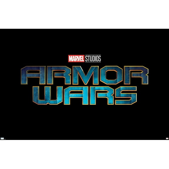 Trends International Marvel Armor Wars - Logo Wall Poster 22.375" x 34" Premium Unframed Version