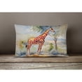 thumbnail image 2 of Giraffe Throw Pillow 12 in x 16 in, 2 of 4