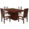 thumbnail image 1 of Comedor 4 Sillas Rory - Nogal, 1 of 1