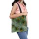 thumbnail image 2 of Bolsa de Lona Reutilizable ABPHQTO Plumas de Pavo Real 36x41 cm, 2 of 2