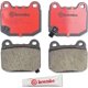 thumbnail image 1 of Balatas Bajos Metales Impreza 2007 A 2012 Subaru Tras BREMBO ., 1 of 4