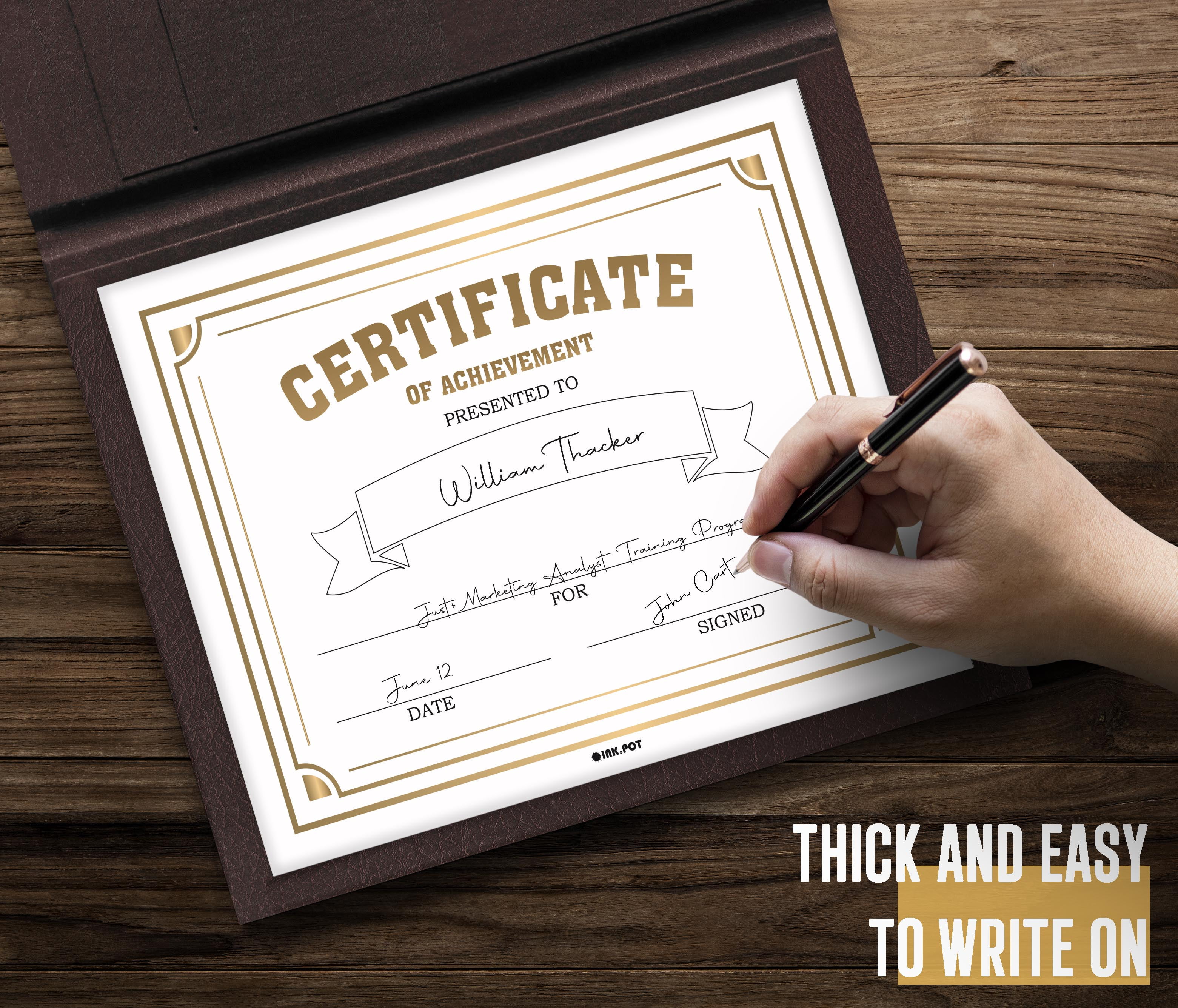 Certificate Of Appreciation 25 PCS Certificate Of Achievement - View #4