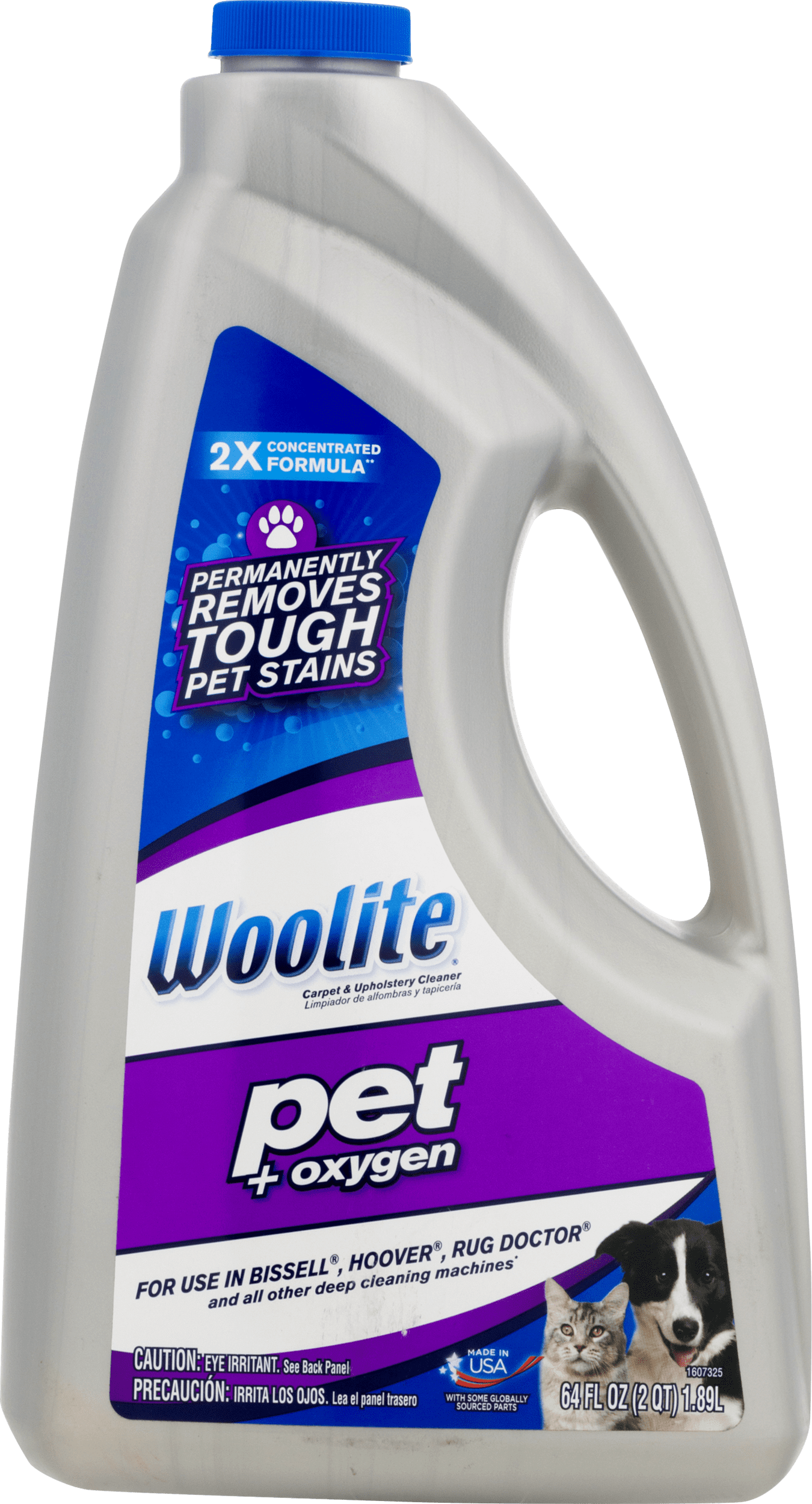 Woolite Pet + Oxygen Carpet & Upholstery Cleaner, 64.0 FL OZ 