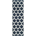 thumbnail image 5 of SAFAVIEH Montauk Proinsias Geometric Cotton Area Rug, Navy/Ivory, 3' x 5', 5 of 10