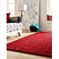 thumbnail image 5 of Unique Loom 3127960 10 x 13 ft. Solid Shag Rectangular Rug, Cherry Red, 5 of 5