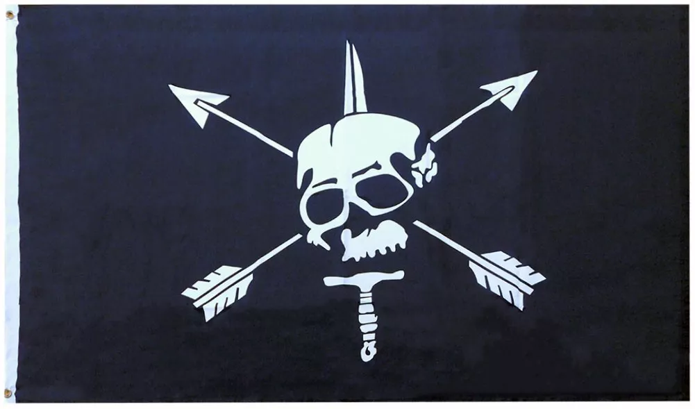 2x3 Jolly Roger Pirate Dead Men Tell No Tales Premium Flag 2'x3