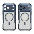 thumbnail image 3 of Panda Baby Magnetic Case for iPhone 17 Pro, Compatible with Magsafe, Translucent Matte Back Slim Shockproof Phone Cover (Blue), 3 of 10