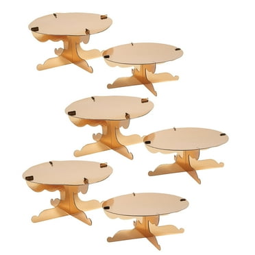 Bulk 12 Pieces Gold Cake Stands