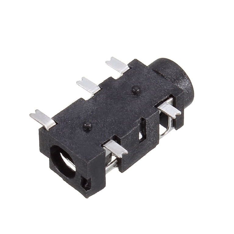 3.5 mm Audio Jack Connector PCB Mount Female Socket 5P PJ-327A 