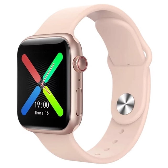 Fralugio Smartwatch Reloj Inteligente Full Touch T500 Monitores de Ejercicio Rosa Fralugio Lujo