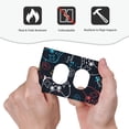thumbnail image 6 of Kll Joystick Gamepad Wall Plate,Gloss Finish,Standard Size 1 - 5" X 3", Polycarbonate Thermoplastic,Electric Receptacle Plug Covers, 6 of 8