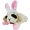 Easter Bunny, variant on General Lamb Chop Dog Plush Toy - Squeaky Toy for Small & Medium Dogs - Extra Soft Plush - Stuffed Animal for Cuddling & Playing (10", Cream, 5 Squeakers)