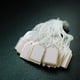 thumbnail image 1 of 500 piezas de etiquetas blancas con de Etiquetas encadenadas Etiquetas grabables Etiqueta de visualización para productos Ropa de joyería Yotijar Etiquetas de precio de cadena, 1 of 10