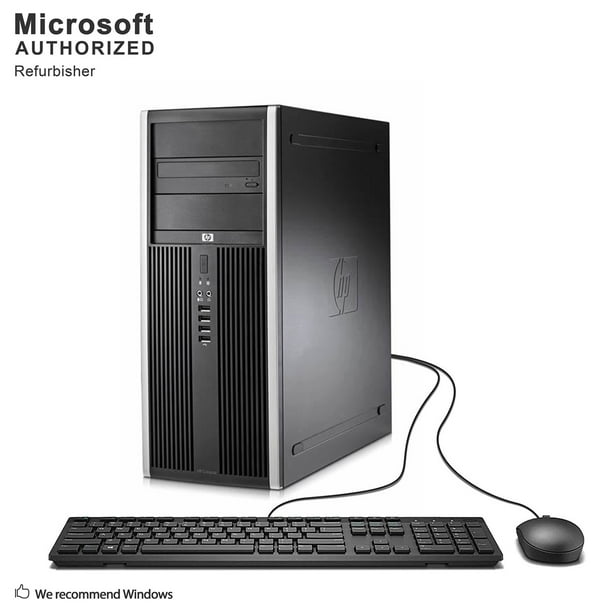  HP RGB Gaming PC Desktop Computer - Intel Quad I7 up to 3.8GHz,  16GB Memory, 128G SSD + 2TB, Radeon RX 580 8G, RGB Keyboard & Mouse, DVD,  WiFi & Bluetooth