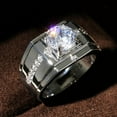 thumbnail image 5 of Fashion Retro Simple Men's Ring, 5 of 5