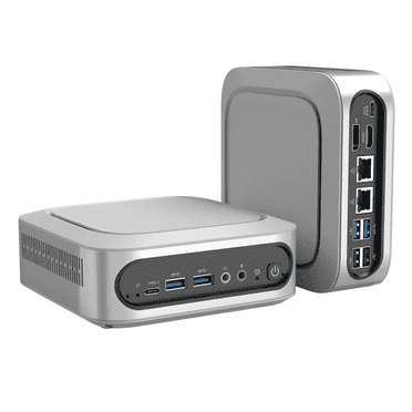Mini PC C14T Intel Core i9-11900H up to 4.9GHz(8C/16T), 16GB DDR4 RAM 512GB NVME SSD, Intel UHD Graphics, Windows 11 Pro, USB3.2/Type-C/WiFi 6/BT5.2/Dual RJ45 2.5G/4K Triple Display Desktop PC
