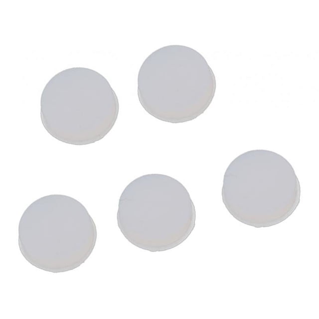 5pcs Tapones de Llave de Flauta de Silicona Suave Tapón de Orificio Abierto Cubre Piezas de Flauta 7x3 Mm