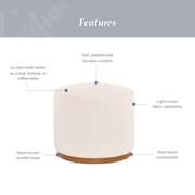 My Texas House Emerson Collection Ottoman
