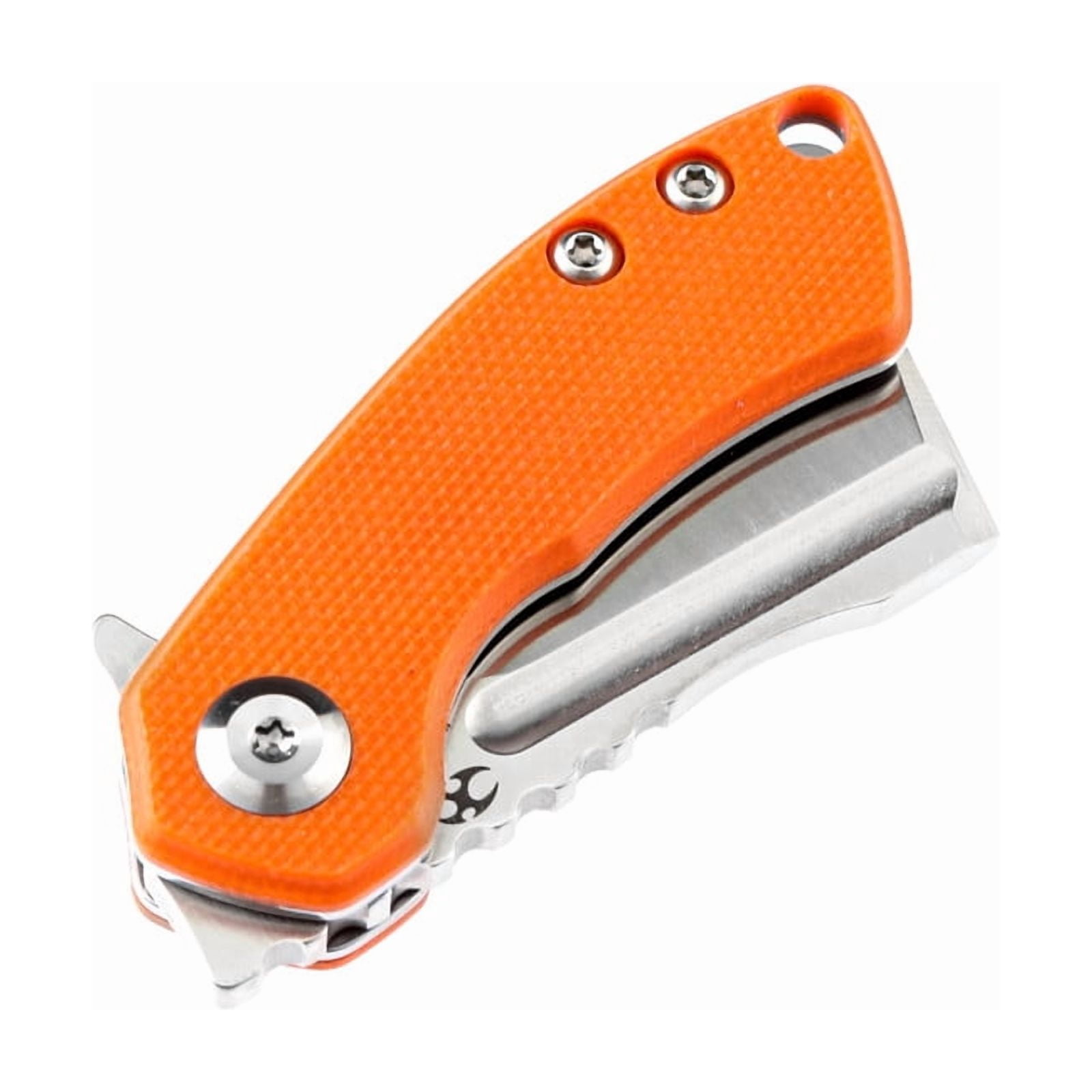 Kansept Mini Korvid Folding Pocket Knife 1.45'' 154CM Blade,Orange G10 Handle,T3030A6