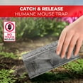 thumbnail image 5 of Humane Mouse Trap Pack of 4 - Live Mouse Traps Catch and Release Trap for Indoor and Outdoor Use - Reusable Mouse Traps, Safe & Effective No Kill Mouse Traps - Humane Mouse Traps Catch and Release, 5 of 9