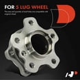 thumbnail image 6 of A-Premium Front Wheel Bearing and Hub Assembly Compatible with BMW G12 Series 740i, 750i, 2016 2017 2018 2019, RWD, 6 of 9